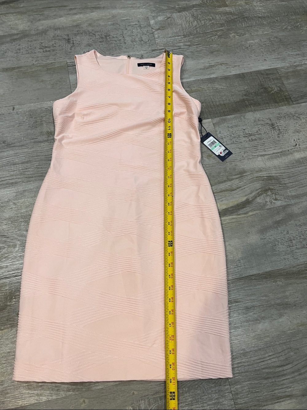 Tommy Hilfiger dress 8P new Sleeveless Pink Sheath Dress - Unknown Brand - Picture 4 of 9